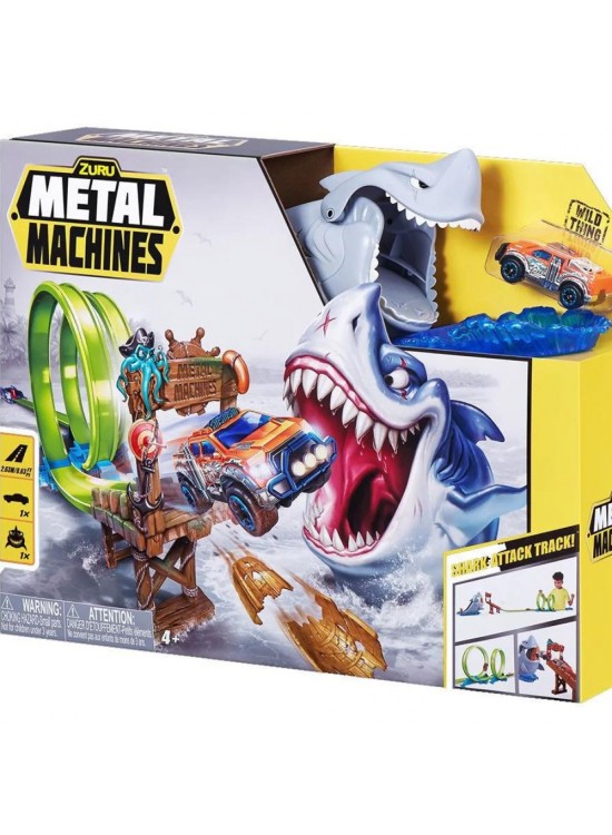 Metal Machınes S1 Shark Oyun Seti-6760 GIO-MEA04000 Metal Machınes S1 Shark Oyun Seti-6760 GIO-MEA04000