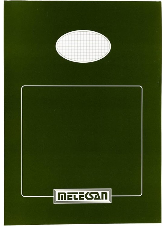 Meteksan Bloknot Karton Kapak Kareli 50 YP A4 (1 Adet)