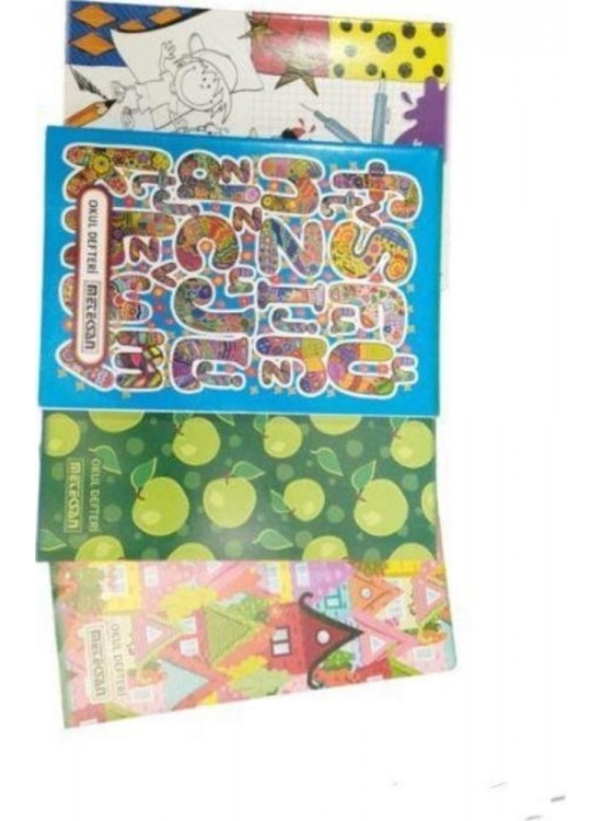 Meteksan Formalı Defter (Dikişli) Karton Kapak Kareli 120 Yaprak A5 120/4 (1 Adet)