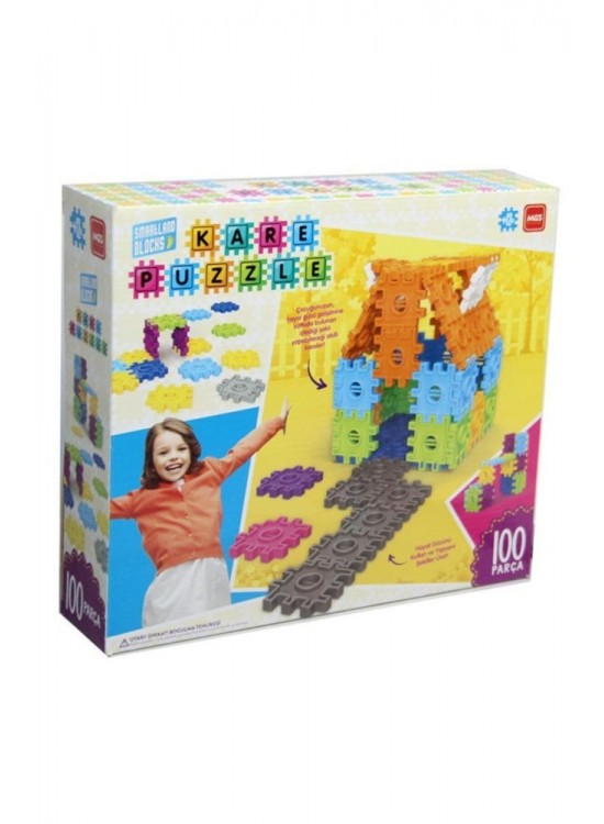 MGS Oyuncak Kare Puzzle 200 Parça 3953