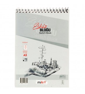 Miart Eskiz Defteri A5 90 Gr 50 YP