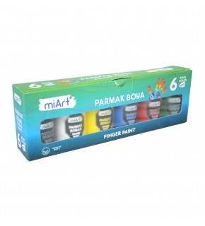 Miart Parmak Boya 6 Lı Set 30 ML
