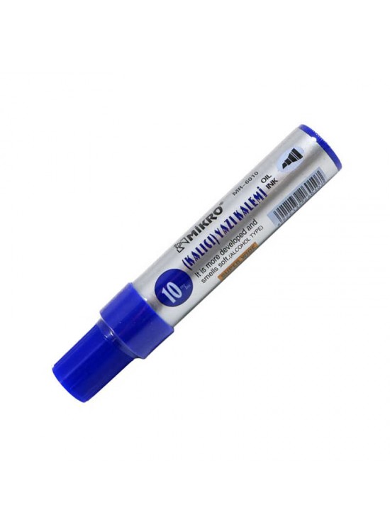 Micro Permanent Markör Kesik Uç 10 Mm Mavi Mc-pmk10-m (1 Adet)