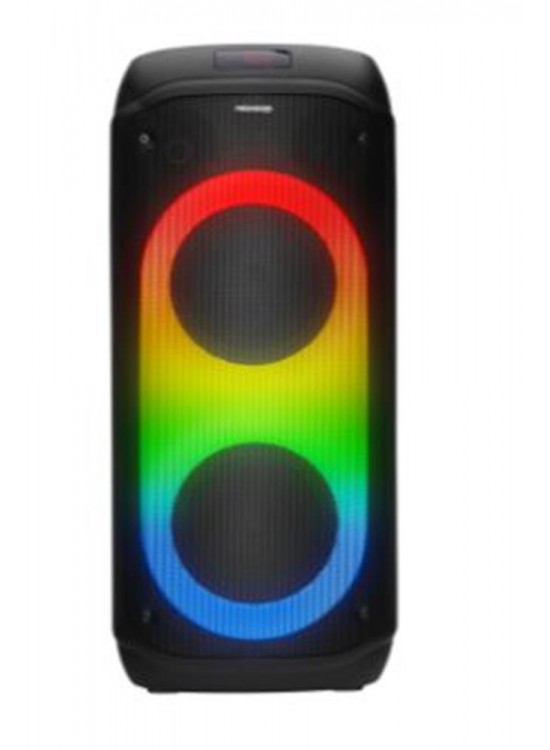 Microlab M61 80W 2 adet VHF Mikrofonlu USB+ TF KART+AUX+Bluetooth Destekli Siyah Ses Sistemi