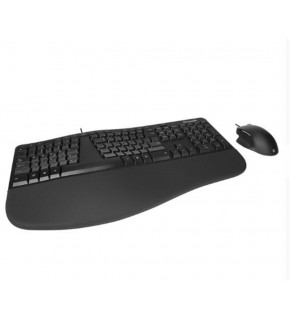Microsoft Ergonomic Desktop Kablolu Klavye Mouse Set Hebrew Layout (RJY-00016)