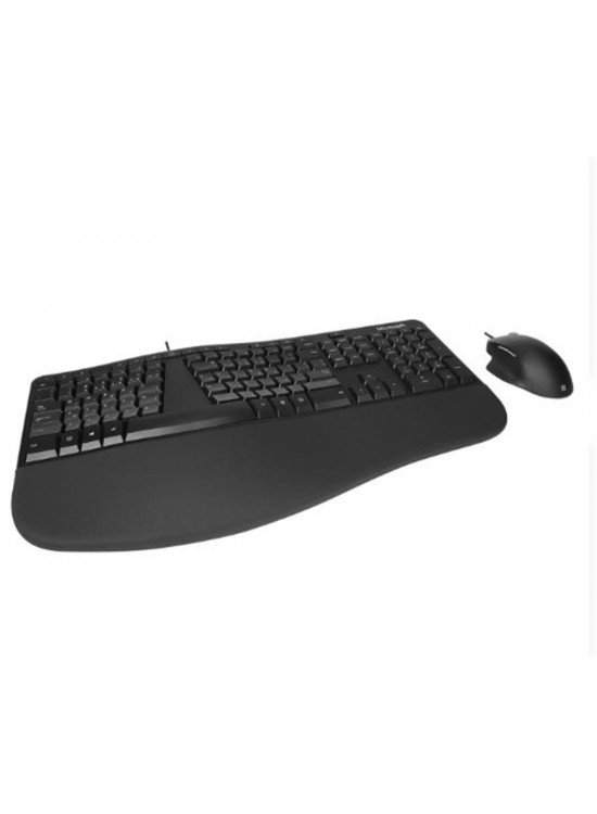 Microsoft Ergonomic Desktop Kablolu Klavye Mouse Set Hebrew Layout (RJY-00016)