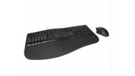 Microsoft Ergonomic Desktop Kablolu Klavye Mouse Set Hebrew Layout (RJY-00016)