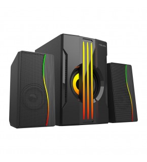 Mikado MD-254 2+1 25W(5w-2+15w) Usb+SD+Fm Bluetooth Destekli RGB Ses Sistemi