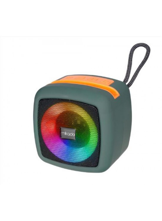 Mikado MD-29BT Anka 1200mAh 5W Haki USB-BT-TF-TWS-AUX Taşınabilir Speaker