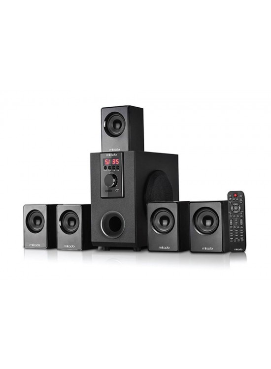 Mikado MD-505 5+1 Usb+SD+FM Destekli Bluetooth Speaker Kumandalı