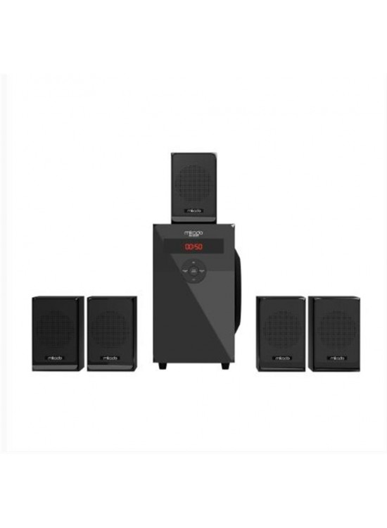 Mikado MD-582BT 5+1 110W Siyah Usb+SD+FM Destekli Multimedia Bluetooth Speakerr