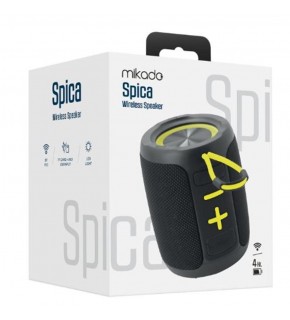 Mikado MD-60BT Spica Siyah 13W 1800mAh BT-TF-USB-ECO Led Işıklı Speaker
