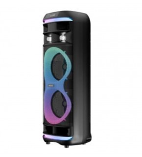 Mikado MD-64BT 60W 1 Adet Kablosuz Mikrofonlu USB+TF+TWS+AUX+BT Destekli Siyah Ses Sistemi