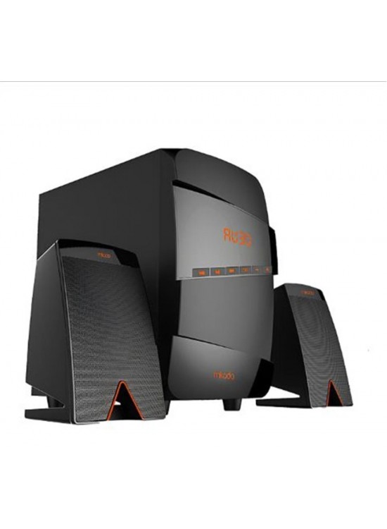 Mikado MD-671BT 2+1 40W RMS Siyah Usb+SD+Fm Destekli Multimedia Bluetooth Speaker Mikado MD-671BT 2+1 40W RMS Siyah Usb+SD+Fm Destekli Multimedia Bluetooth Speaker
