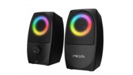 Mikado MD-90R 2.0 5W - 2 Siyah Bluetooth RGB 2.0 Gaming Speaker Mikado MD-90R 2.0 5W - 2 Siyah Bluetooth RGB 2.0 Gaming Speaker