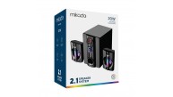 Mikado MD-95BT 2+1 20W Siyah Multimedya FM-BT-SD-USB Speaker Hoparlör Kumandalı