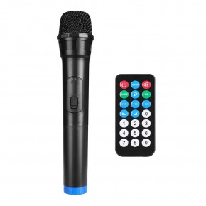 Mikado MD-BT609 20W Siyah USB-BT-TF-TWS Kablosuz Mikrofonlu Toplantı-Parti Hoparlörü