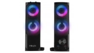 Mikado MD-S102 2.0 3Wx2CH RGB Ledli Siyah USB Soundbar Speaker Hoparlör