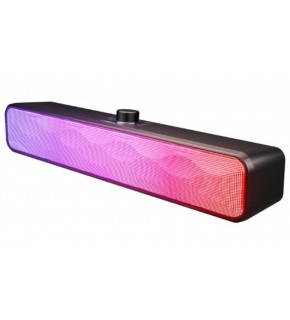 Mikado MD-SBT31 Siyah 5W-2 1200mAh BT,RGB,TF Card,Type-C ,USB Soundbar Speaker