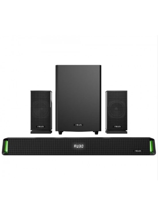Mikado MD-SBT35 SonicBar Siyah 160W RMS BT+AUX+USB+HDMI-OPTICAL Ev Sinema Soundbar Speaker