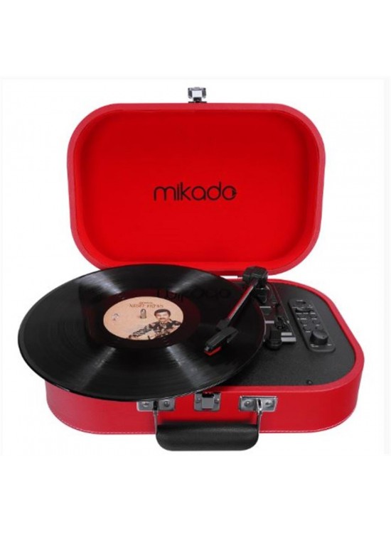 Mikado Nostalgia MN-101 Pikap Kırmızı Usb+RCA+Bluetooth Destekli Müzik Kutusu Mikado Nostalgia MN-101 Pikap Kırmızı Usb+RCA+Bluetooth Destekli Müzik Kutusu