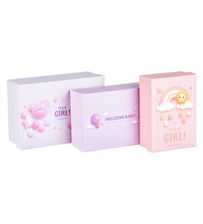 Mikro 4227 St. 3 Lü Küçük Kutu Seti Hello Girl