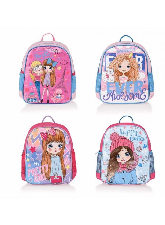 Mikro Anaokul Çantası Kız Mb-143