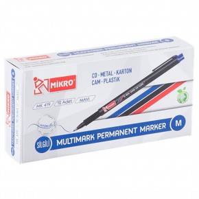 Mikro Asetat Kalemi Permanent M Seri Mavi MK 419 (1 Adet)