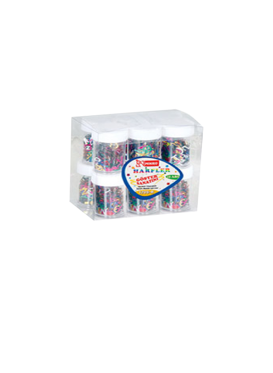 Mikro Elişi Pulu Boncuk Harf GG 12-08H (1 Adet)