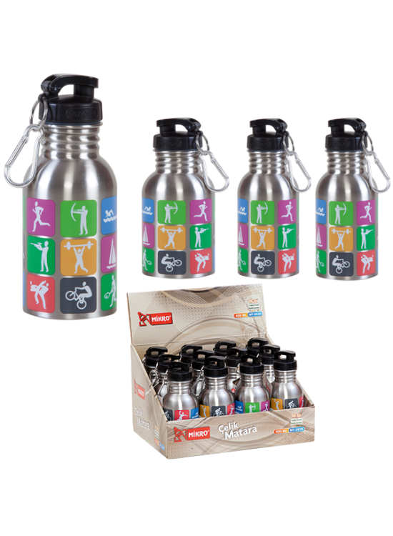 Mikro Matara Çelik 400 ML MT-2839