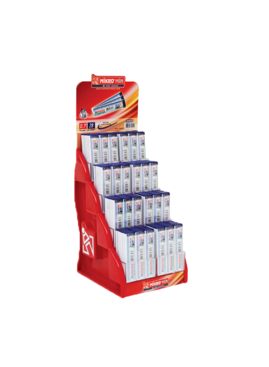 Mikro Min Cetvelli 0.7 MM 2B M-750 (1 Adet) Mikro Min Cetvelli 0.7 MM 2B M-750 (1 Adet)