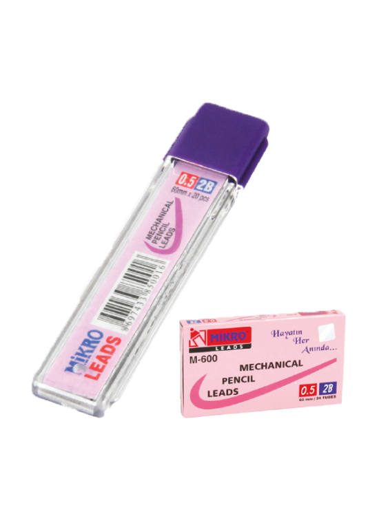 Mikro Min Leads 2B 60 MM 0.5 MM M-600 (1 Adet) Mikro Min Leads 2B 60 MM 0.5 MM M-600 (1 Adet)