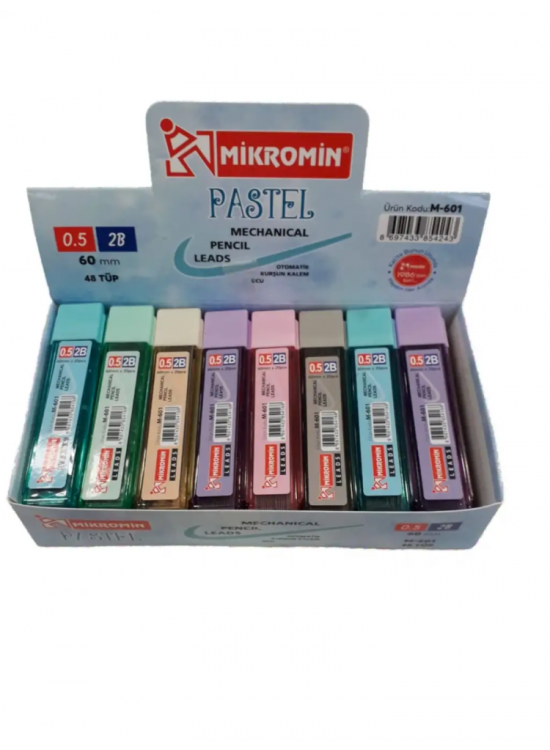 Mikro Min Pastel  60 MM 0.5 MM M-601 (1 Adet)