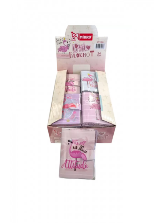 Mikro Not Defteri Flamıngo Nt-106-24 (1 Adet)