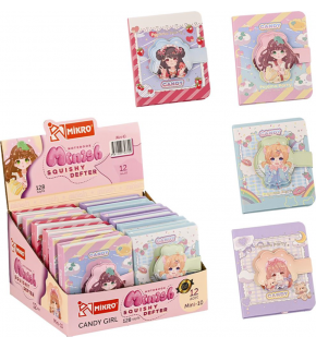 Mikro Not Defteri Minish Candy Gırl Squıshy Mini 128 YP MİNİ-10 (1 Adet)