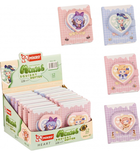 Mikro Not Defteri Minish Heart Squıshy Mini 128 YP MİNİ-40 (1 Adet)