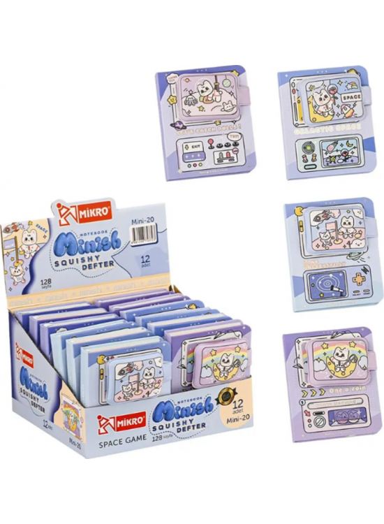 Mikro Not Defteri Minish Space Game Squıshy Mini 128 YP MİNİ-20 (1 Adet) Mikro Not Defteri Minish Space Game Squıshy Mini 128 YP MİNİ-20 (1 Adet)