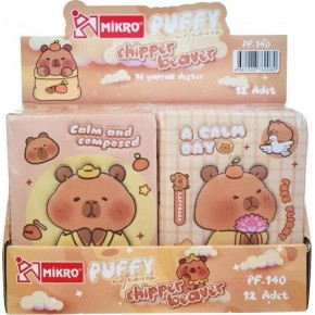 Mikro Not Defteri Puffy Cıpper Beaver Pf-140 (1 Adet)