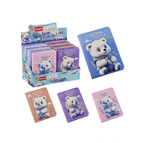 Mikro Not Defteri Puffy Cute Bear Gırl Pf-20