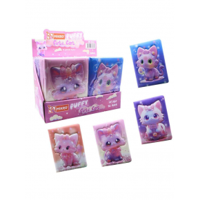 Mikro Not Defteri Puffy Cute Cat Pf-120