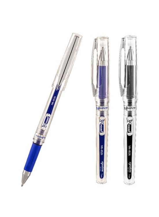 Mikro Roller Kalem Jel Bilye Uçlu 1.0 MM Mavi İmza Kalemi MK-8526 (1 Adet)