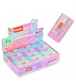 Mikro Silgi Soft Pastel 2B-24P