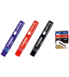 Mikro Tahta Kalemi Kartuşu Siyah K-6019 (1 Adet)