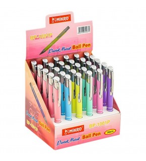 Mikro Tükenmez Kalem Metal 1001 (1 Adet)