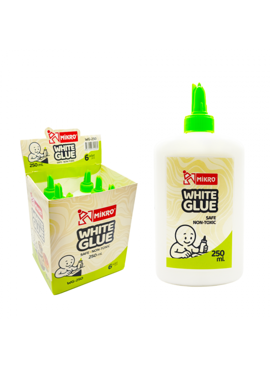 Mikro Tutkal  Whıte Glue 250 ML WG-250 (1 Adet)