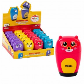 Mileo Sweet Bears Hazneli Ve Silgili Kalemtraş6748 (1 Adet)