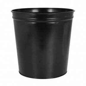 Mimaks Çöp Kovası Metal Siyah D-1