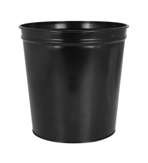 Mimaks Çöp Kovası Metal Siyah D-1