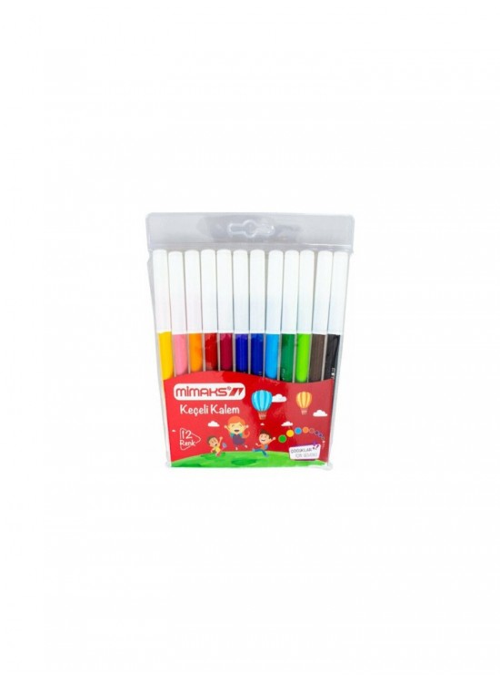 Mimaks Keçeli Kalem 12 Li Fk-8912