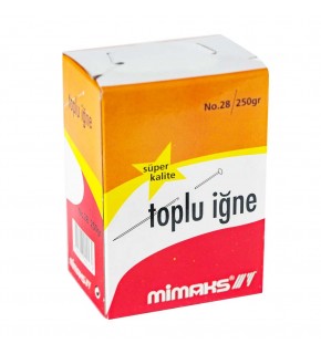 Mimaks Toplu İğne Süper Nikel 250gr Ti250